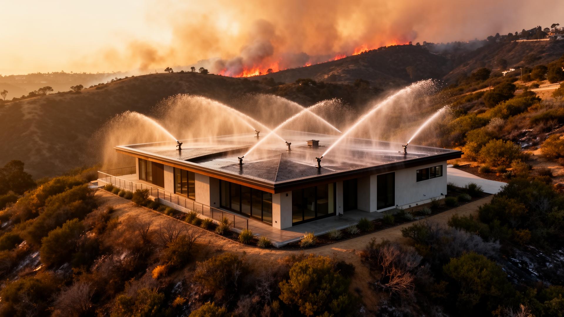 Wild Fire Protection System Western Fire Protection | CA Wildfire Defense Systems